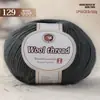 Hilo de lana mezclada, hilo de grosor medio para tejer a mano, hilo 212 para bufandas, suéteres y pantuflas de tejido DIY