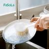 Cepillo de Limpieza de Mango Largo para Cocina FaSoLa Limpiador de Descontaminación para el Hogar Cepillo para Lavar Platos y Fregadero Cepillo para Limpiar Fregadero y Estufa con Aceite Antiadherente