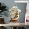 Enfeites Decorativos, Enfeites Populares de Acrílico Transfronteiriços, Presentes para o Dia das Mães e Natal, Artesanato Musical, Suportes de Mesa, Decoração de Casa