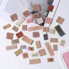 Patches de Tecido com Marca Registrada Impressa Transfronteiriça Patches DIY para Sapatos e Chapéus Acessórios para Bolsas de Roupa Etiquetas de Couro com Letras em Inglês Fabricante Atacado