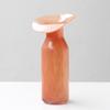 Creativo simple avanzado color degradado boca grande vidrio hecho a mano jarrón hidropónico hogar suave mesa decoración de mesa