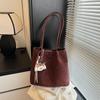 Bolsa Tote de Classe para Estudante Universitário para Mulheres 2025 Nova Bolsa de Ombro Moderna de Alta Qualidade Grande Capacidade Fashion Versátil Bolsa para o Dia a Dia