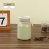 Taza de Leche Linda Estilo Japonés para Estudiantes, Gran Capacidad, Diseño Sencillo, Taza Térmica, Acero Inoxidable 304, Alto Valor Estético, Taza de Viaje Conveniente