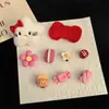 Nuevos dijes para zuecos de peluche, bolsa de playa, decoraciones para zapatos DIY, panda, conejo 3D, gato, botones decorativos