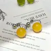 Pendientes Redondos Geométricos de Aleación Electroplateada Estilo Chic Primavera 2026, Lujo Accesible, Moda de Gama Alta, Pendientes para Mujeres que Van al Trabajo