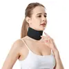 Suporte Respirável Fixação de Tala Cervical Espessada Proteção Anti-Queda da Cabeça Pescoço Vértebras Cervicais Esponja Ajustável Confortável Tala Cervical