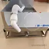 Inodoro para Perros de Acero Inoxidable, Inodoro para Mascotas con Desagüe Directo, Descarga Automática, Se Puede Equipar con una Valla, Listo para Tamaños Grandes