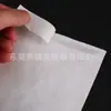 Bolsa de Papel Glassine Blanca Translúcida Biodegradable Almacenamiento de Ropa Piezas Industriales Bolsa con Cierre