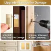 Aço Inoxidável Dourado Ventosa para Armário Sem Furo Magnético Forte Batente de Porta de Gaveta Contato Magnético para Porta de Correr Sução Magnética para Porta de Empurrar/Puxar de Armário de Cozinha