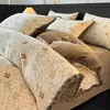 Juego de cuatro piezas de terciopelo tallado tridimensional de leche, funda nórdica y juego de sábanas de pelo de conejo engrosado para invierno, adecuado para dormitorios de estudiantes