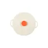 Tapa Fresca de Silicona Imitación para Platos, Tazones, Ollas y Tazas; Tapa a Prueba de Salpicaduras y Polvo para Microondas; Tapa Selladora Universal de Grado Alimenticio