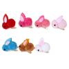 Horquilla para bebé, superventas, conejito de peluche de dibujos animados, horquilla para niña, horquilla de pico de pato, accesorios estéreo para el cabello para niños