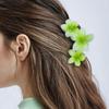 Accesorios para el cabello con explosiones europeas y americanas de Amazon, pinza para el cabello con forma de flor de huevo, pinza para el cabello con forma de tiburón y bola de color.