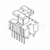 Estrutura de transformador EE16, estrutura de baquelite EE17, estrutura de alta frequência, carretel com defletor elevado, pino vertical 6+4