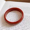 Pulsera Ancha Redonda Transfronteriza Europea y Americana, Pulsera de Lujo Ligero de Gama Alta para Mujer, Joyería Única de Estilo Minimalista con Sentido de Diseño, Nicho