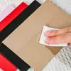 Bolsa sobre con C6 engrosado personalizada para uso transfronterizo, papel kraft simple en blanco para invitaciones estilo occidental, papel de carta exquisito de alta gama