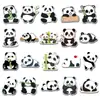 20 Piezas de Imanes de Refrigerador Magnéticos Suaves de Panda, Lindos y Creativos, Venta Caliente Transfronteriza, Animales de Dibujos Animados, Pegatinas Magnéticas Impermeables DIY, Venta al por Mayor