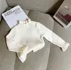 [Doce e Fofo] Menina Doce! Jaqueta de Inverno para Bebê Menina com Punho de Pelo Pequeno e Cheiroso, Conjunto de Saia Espessa Estilo Ocidental