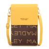 2022 Nova Moda Feminina Bolsa para Celular Moda Coreana Cor Contrastante Transversal Ombro Pequena Bolsa de Ombro Multifuncional Bolsa para Celular