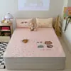 Xiangling Premium Lindo Estilo Ins Grande Dibujo Animado Látex Alfombrilla Juego de Dos o Tres Piezas, Lavable a Máquina