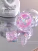 Polvo de ópalo Maillard accesorios para uñas polvo de brocado de nube mezclado polvo de nieve mágica aurora terciopelo brillante lentejuelas ultrafinas venta al por mayor
