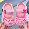 Sandalias para Niña Verano Nueva Moda Zapatos de Princesa EVA Antideslizante Suela Suave Flor Niña Sandalias Infantiles para Interior y Exterior