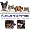 Yegbong Pasta de Dientes V34 para Mascotas Limpieza Bucal Olor a Aliento Sarro Manchas Cuidado de las Encías Pasta de Dientes