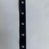 Cinto Punk Rebite DIY Feito à Mão Hip-Hop Studded Corda de Couro PU com Contas Semicirculares Tira de Couro Acessórios para Vestuário Fita