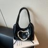 Bolsa de Grande Capacidade para Mulheres Verão 2025 Nova Moda Bolsa de Ombro ou Axila com Laço Bolsa Tote de Alto Padrão