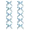 Venta caliente transfronteriza cinta multicolor cinta lateral pinza para el pelo pequeña lazo pinza de pico de pato trenzado dulce dopamina accesorios para el cabello niña