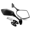 Espelho retrovisor de motocicleta espelho retrovisor modificado espelho de ré espelho de carro esportivo modificado atacado espelho retrovisor pequeno Ninja Kawasaki