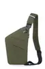 Bolsa de pecho ajustada antirrobo para pistola para hombre Bolso de mano nuevo Bolsa de almacenamiento Mochila con hombro Bolso bandolera Mochila pequeña de viaje para mujer