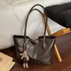 Bolso Retro Relajado de Gran Capacidad para Mujer 2026 Primavera Nueva Moda Bolso de Oficina Bolso de Hombro Bolso Tote Personalizado