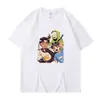2023 Estilo Novo Europeu e Americano Europeu e Americano dreamwastaken Camiseta Casual Solta de Manga Curta Masculina e Feminina