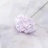 Arreglo floral de 72 piezas de flor de hortensia artificial grande de un solo tallo estilo retro pastoral para mueble de TV, decoración de tienda y ramo decorativo suave