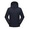 Nueva Chaqueta Exterior Impermeable Cortavientos con Capucha de Plumón de Grafeno Integrado Personalización Ropa de Trabajo Estampado de Logo