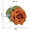 Ramillete de Boda Estilo Bosque para el Novio y los Padrinos, Flor de Bolsillo para Traje de Boda, Flor Artificial para Invitados de Banquete, Broche de Gypsophila