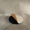 Lámpara de Mesa de Piso Junta Adhesiva Negra Base de Terciopelo Almohadilla Protectora Redonda Adhesivo Trasero Base de Tela Flocada Almohadilla Antideslizante