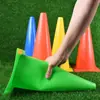 Cones Marcadores 48cm Cones de Treinamento de Futebol Tubos Marcadores Equipamento de Treinamento de Basquete Corredor para Fãs de Futebol