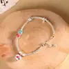 Nueva Plata Pura 9999 DIY Estilo Chino Étnico Doble Capa Esmalte Mariposa Versátil Joyería de Lujo Ligero