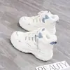 Zapatos Estilo Dad para Mujer 2026 Colección Otoño/Invierno Nueva, Forrados de Felpa, Engrosados, Cálidos, Zapatos de Algodón de Caña Alta, Suela Gruesa, Tenis que Aumentan la Altura Q3302