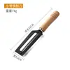 Pelador de acero inoxidable, una herramienta doméstica multifuncional para pelar piñas y caña de azúcar, un pelador de cocina de gran diámetro y un pelador de frutas