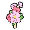 Nuevos Zuecos Florales Coloridos Accesorios DIY Desmontables Zapatos de Goma Suave de PVC Hebilla de Flor para Zapatos Accesorios Decorativos Accesorios para Zapatos