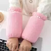Novas Mangas de Pelúcia Femininas com Pérolas, Jaquetas de Penas da Moda para Outono e Inverno, Novas Mangas Resistentes a Manchas, Curtas para Estudantes, Anti-Sujeira e Proteção contra Frio