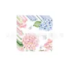 Decoraciones de Fiesta de Cumpleaños con Tema de Hortensia Azul Primavera Platos de Papel y Servilletas Vajilla Set de Fiesta