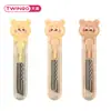 Cuchillo de Utilidad Oso Galleta Creativo de Dibujos Animados Cuchillo de Tallado Mini Portátil Manualta para Estudiantes de Primaria Suministros de Papelería Venta al por Mayor