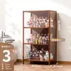Vitrina Iluminada Hecha a Mano, Soporte de Exhibición de Acrílico, Vitrina Transparente a Prueba de Polvo para Modelos de Juguete, Adornos de Bloques de Construcción, Caja de Exhibición para Cajas Sorpresa