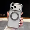 Adequado para iPhone 18 Pro Max, capa de celular com suporte magnético ondulado, capa protetora anti-queda Apple 17 com sensação de pele fosca