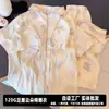 Pijama de Algodón Nube para Pareja para Mujer, Nuevo Estilo de Verano, Talla Grande, Conjunto Holgado de Dos Piezas con Estampado de Dibujos Animados, Se Puede Usar Afuera como Ropa de Casa