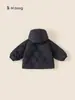 Roupas Infantis Bangxuan Roupas para Meninos Nova Jaqueta Infantil Acolchoada de Inverno Quente e Confortável Tops para Bebês Roupas de Algodão para Crianças Pequenas